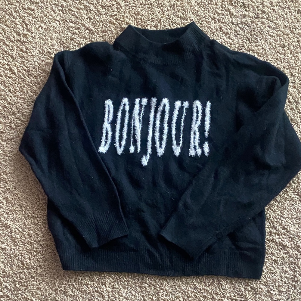 A New Day Classic Black Sweater